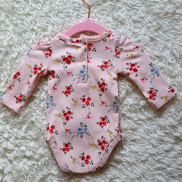 Janie and Jack Floral Onesie - Picture 3 of 3